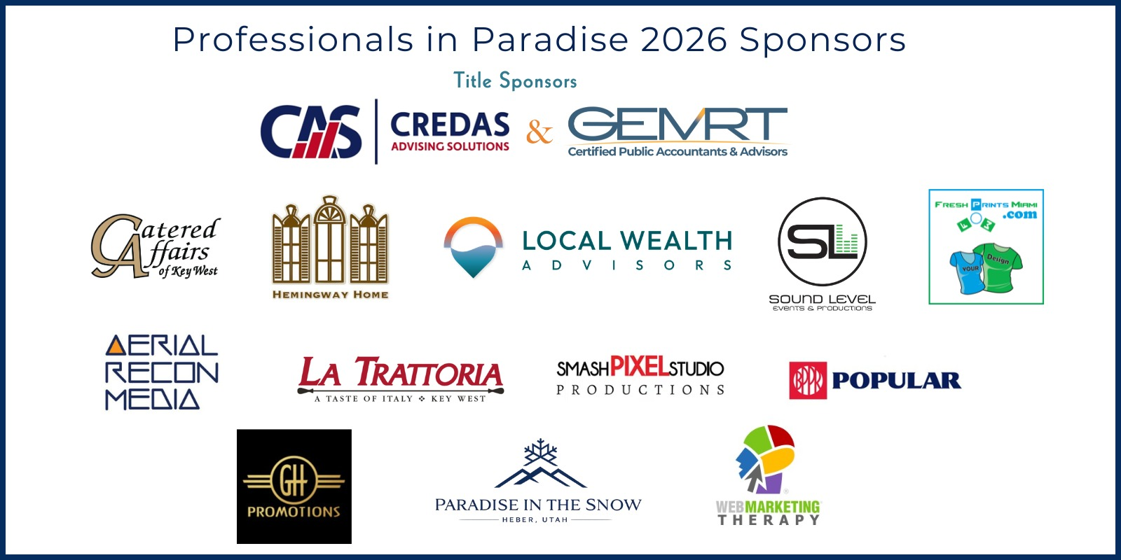 Professionals in Paradise 2026 July 30 - August 2 | The Gaylord Palms Resort